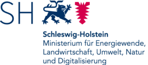 Logo der Landesdachmarke - Schleswig-Holstein. Der echte Norden. - Ministerium für Energiewende, Landwirtschaft, Umwelt, Natur und Digitalisierung - Zur Seite des Ministeriums